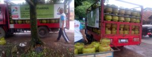 Oknum Karyawan PT. Toni Sobari Diduga Distribusikan LPG 3 Kg. Bersubsidi Bukan Ke Pangkalan Resmi