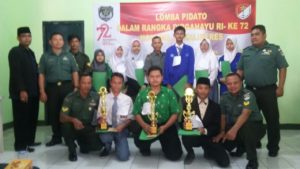 Mengusung Tema “Wawasan Kebangsaan”, Koramil 06/KD Gelar Lomba Pidato Antar Pelajar SMK/SMA Sekecamatan Kalideres
