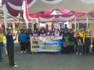 “Gerak Jalan” Warga Kecamatan Cangkuang