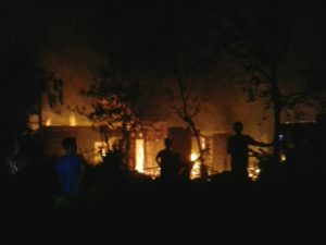 11 Rumah Di Cianjur Ludes Di Lalap Si Jago Merah