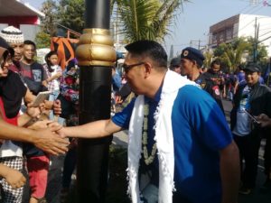 Ridwan Kamil Bersama Warga Cianjur Gelar Jalan Santai