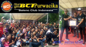 HUT Baleno Club Indonesia Chapter Purwacika ke 4 Tahun Berlangsung Meriah