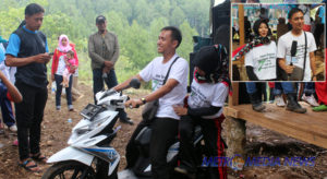 Hadiah Utama Sepeda Motor Jalan Santai, Diraih Ibu Muda Hamil 5 Bulan