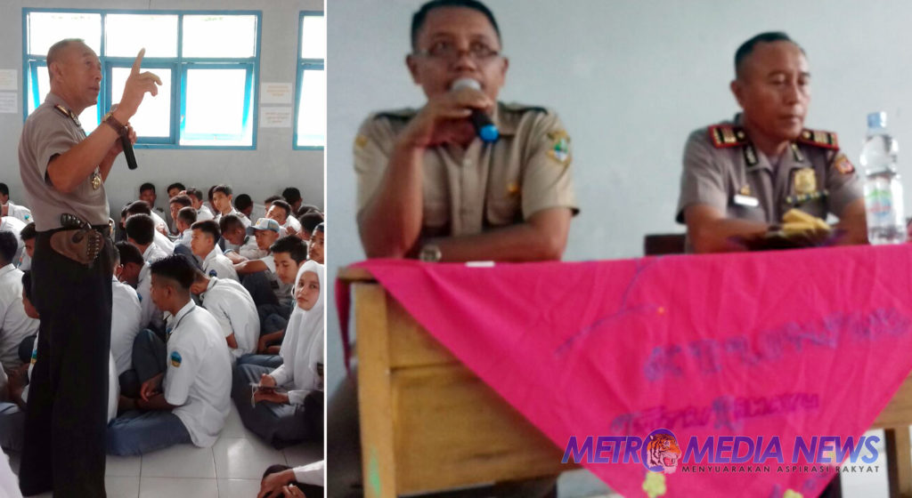 Kapolsek Naringgul Gelar Sosialisasi Tentang Kenakalan Remaja