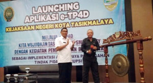 Kejari Kota Tasikmalaya Luncurkan Aplikasi e-TP4D
