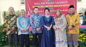 Acara Pisah Sambut Kapolres Metro Bekasi Kota