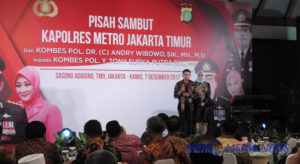 Acara Pisah Sambut Kapolres Metro Jakarta Timur