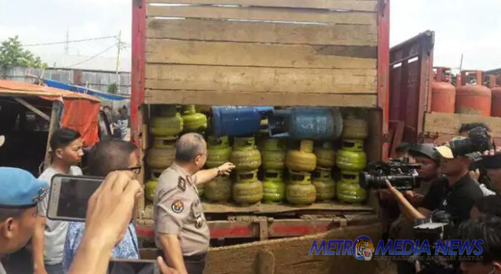 Gudang Pengoplosan Gas 3 Kg di Tangerang Digerebek Bareskrim