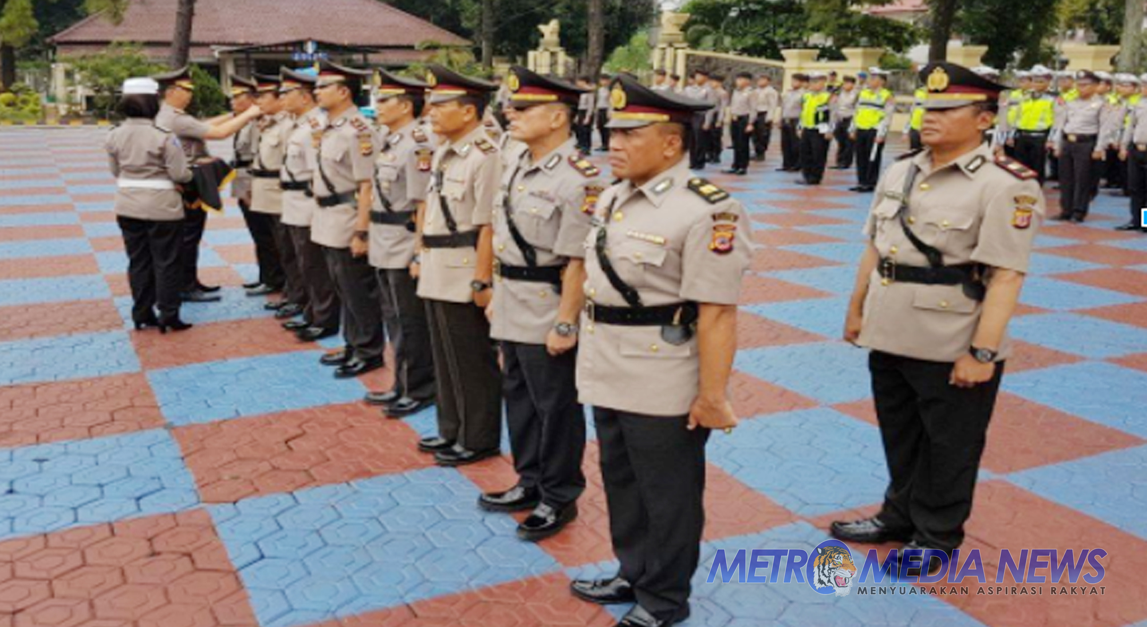 Kapolres Melantik Sejumlah Perwira di Lingkungan Polres Subang