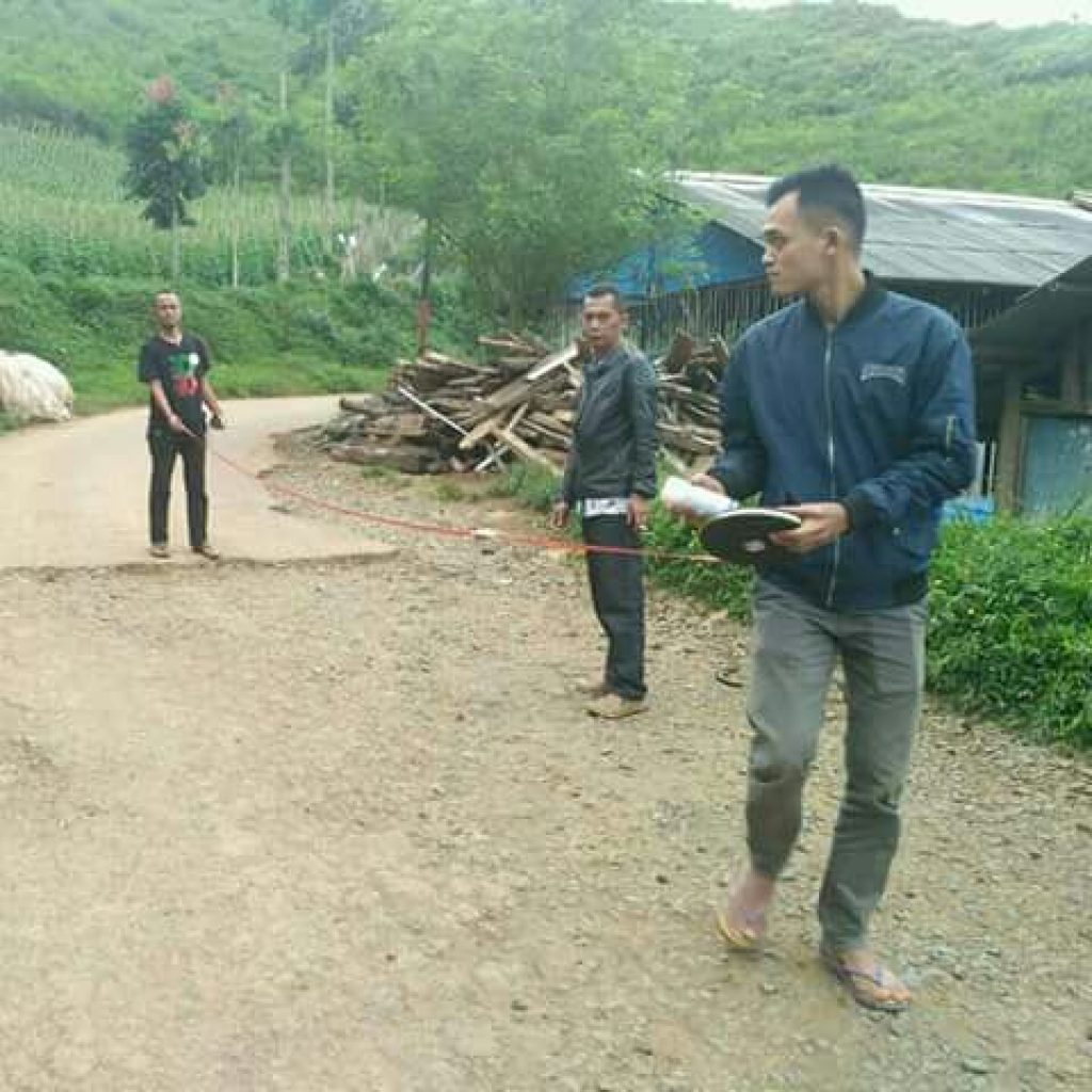 PUPR Sentuh Akses Jalan Simpang Leuwi Manggu-Paldua Segera di Cor Beton