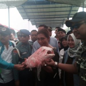 Menteri Susi Lakukan Kunjungan Kerja ke Probolinggo