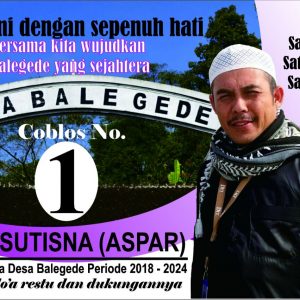 Asep Aspar ‘Siap Kembangkan Pembangunan Desa dan Tingkatkan Wisata Daerah’
