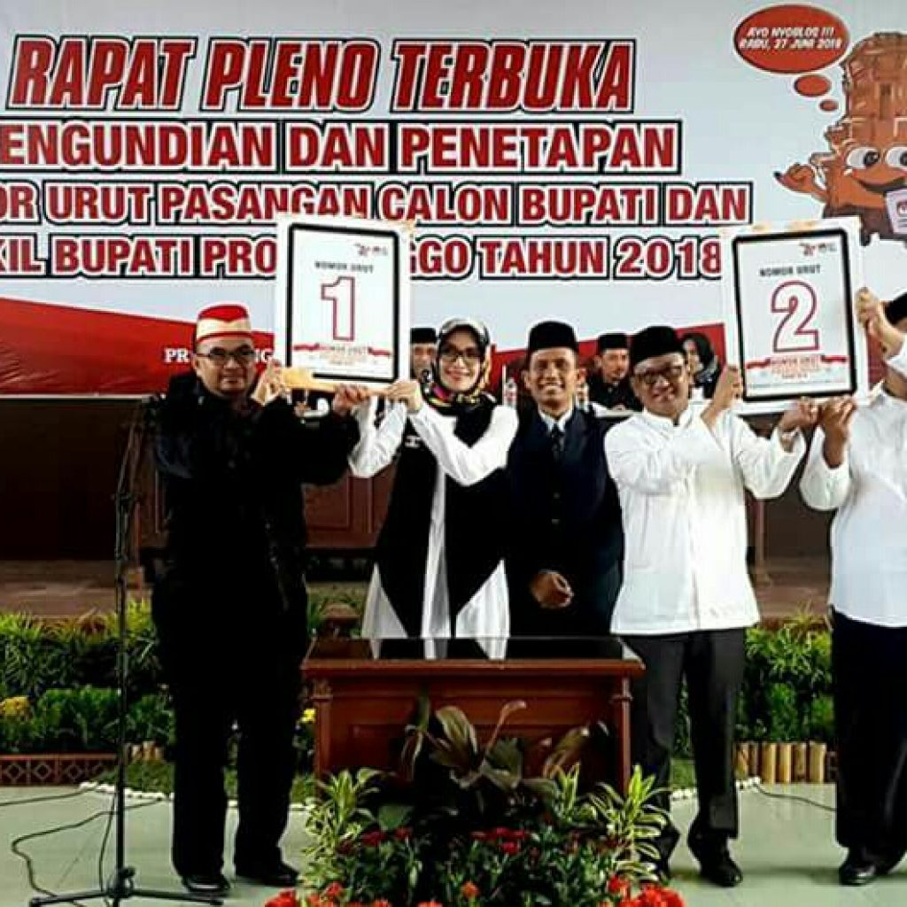 KPUD Kabupaten Probolinggo Gelar Rapat Pleno Terbuka