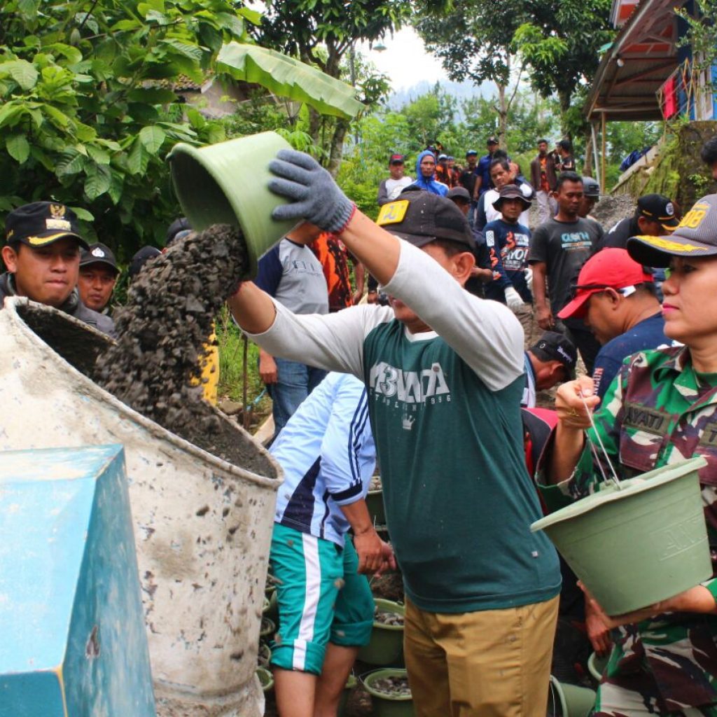 Bupati Cianjur Bersama Dandim 0608 Gelar Gorool di Kecamatan Naringgul