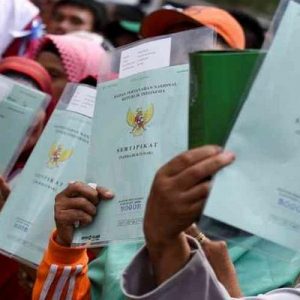 Pembuatan Sertifikat melalui Program PTSL Disebar Di Kecamatan Patokbeusi Subang