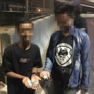 Team Pemburu Preman Amankan Dua Remaja yang Diduga Melakukan Pungli