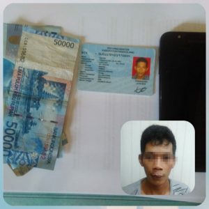Nekat Maling HP dan Uang, Pemulung Dibekuk Polisi