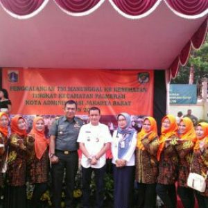 Camat Palmerah Bersama Tiga Pilar Membuka TMKK Kecamatan Palmerah