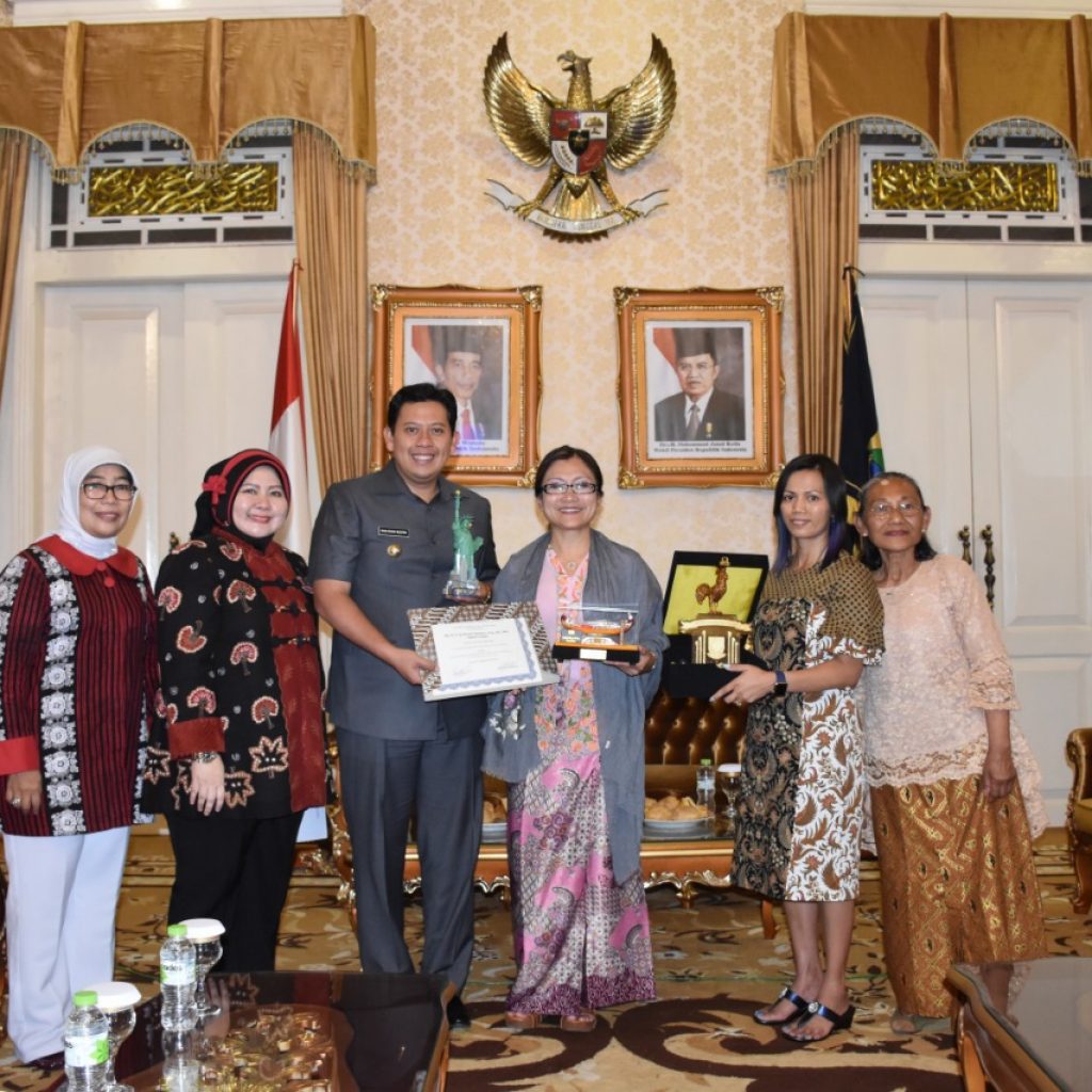 Bupati Cianjur Terima Kunker Yayasan Mentari Amerika Serikat