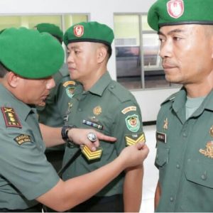 Dandim 0604 Karawang Lantik 52 Personil Bintara dan Tamtama