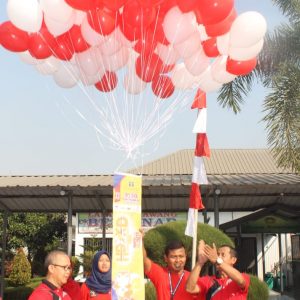 HUT Dharma Karya Dika ke 73, Lapas Kelas IIA Karawang Gelar Pertandingan Olahraga