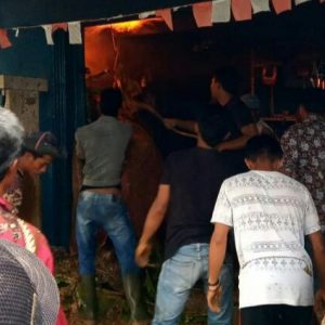 Bengkel dan Pom Mini Ludes Dilalap si Jago Merah