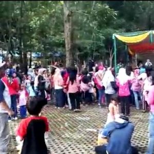 Ratusan Warga Antusias Pagelaran Pesona Pentas Seni dan Budaya di Hutan Kota Cianjur