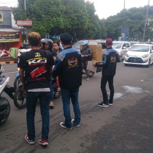 Komunitas CBR Indonesia Chapter Cianjur Gelar Penggalangan Dana