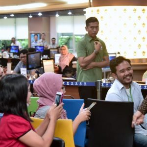 Presiden Joko Widodo Tinjau Layanan Perizinan Terintegrasi BKPM