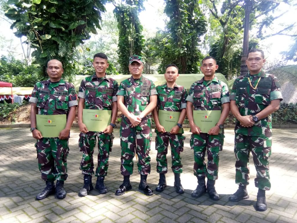 Empat Babinsa Dapat Penghargaan dari Pangdam V/Brawijaya