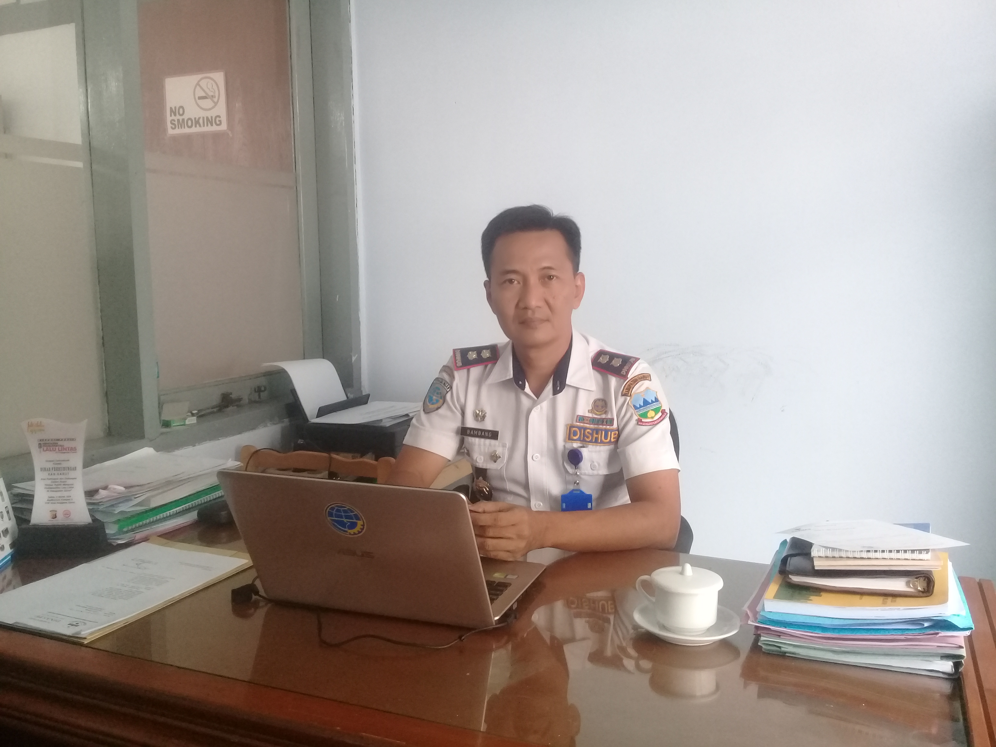 METROMEDIANEWS GARUT – Dua unit Bus Sekolah yang diterima Dinas Perhubungan Kabupaten Garut dari Pemprov Jawa Barat tahun 2018 belum bisa dioperasikan