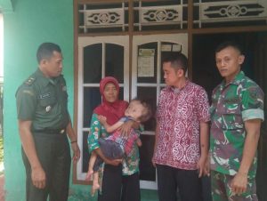 Dandim 0608/Cianjur Terketuk Hatinya untuk Membantu Penderita Hydrosephalus