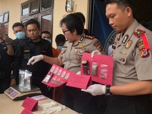 Satnarkoba Polres Cianjur Amankan Lima Pengedar Narkoba