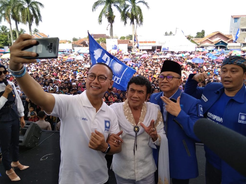 Rhoma Irama Guncang Cianjur untuk Kemenangan Eddy Soeparno