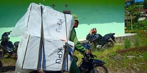 480 Kotak Suara Didistribusikan ke Wilayah Naringgul