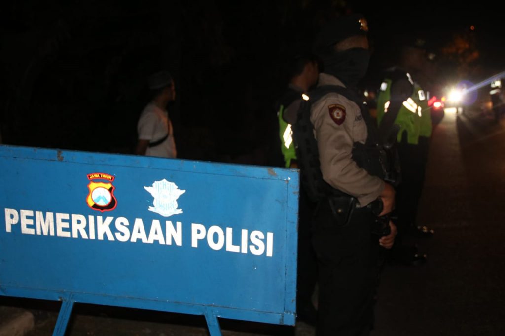 Polres Bojonegoro Bersama Kodim 0813 Gelar Razia Cegah Mobilisasi People Power