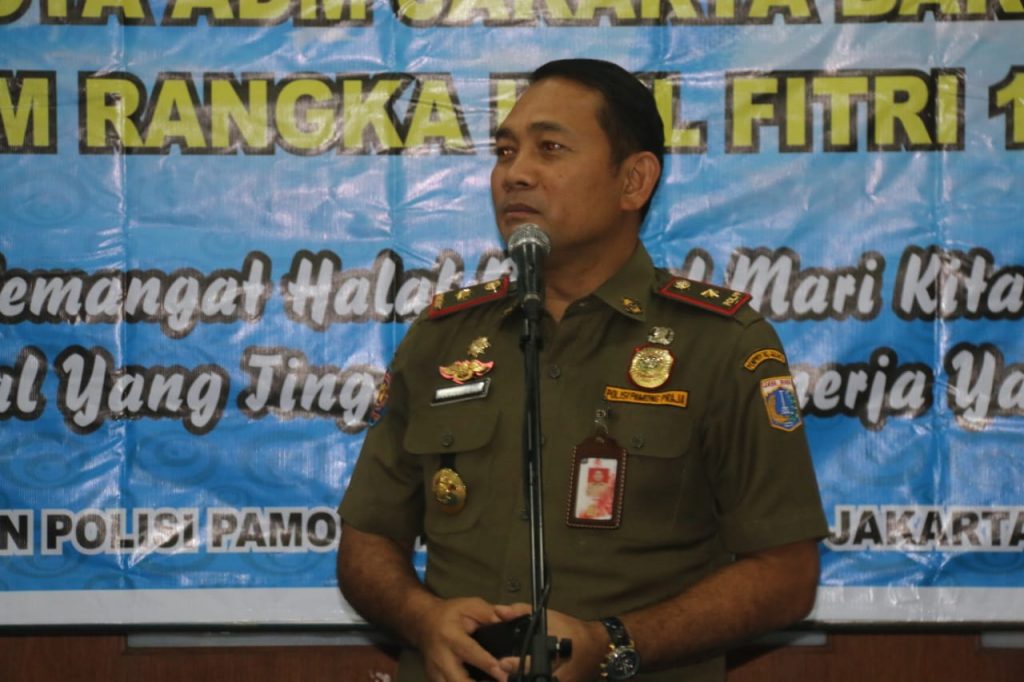 Kasatpol PP DKI Jakarta Apresiasi Kinerja Satpol PP Jakarta Barat