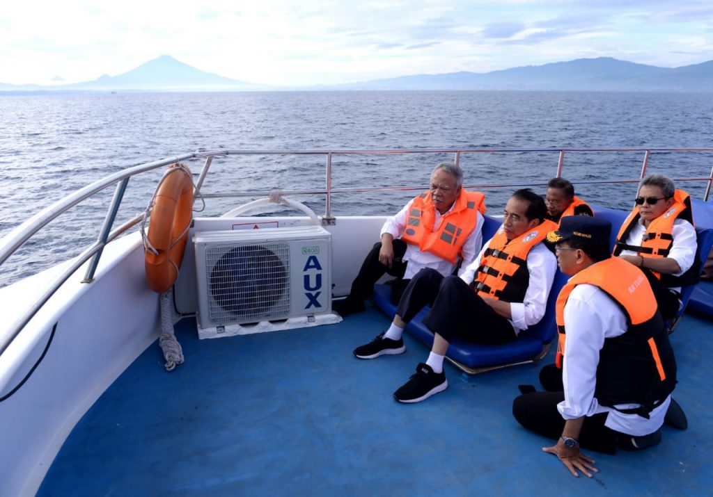 Presiden Jokowi Sambangi Kawasan Wisata Bunaken