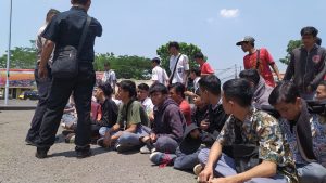 Ratusan Pelajar di Cianjur Diamankan Polisi Saat Hendak ke Jakarta