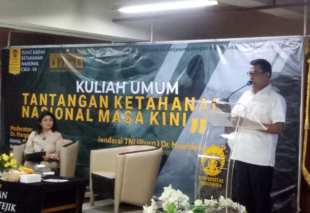 Moeldoko Berikan Kuliah Umum Angkat Tema Tantangan Ketahanan Nasional Masa Kini