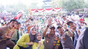 Polres Cianjur, Gagas Milenial Cinta NKRI