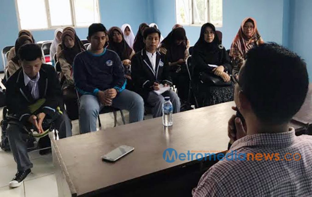 PWI Cianjur Ajak Pelajar Diskusi Jurnalistik