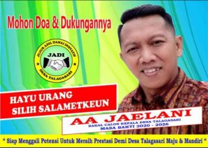 Aa Jampang, Advokat Muda Bacalon Kades Talagasari Asal Kadupandak