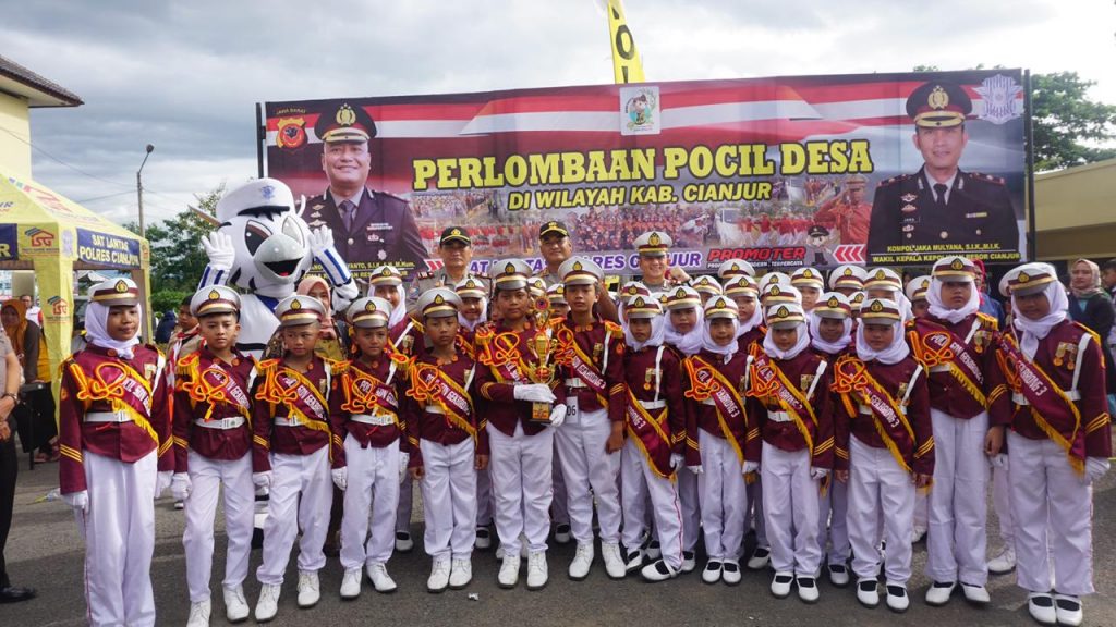 Polres Cianjur Gelar Lomba Polisi Cilik