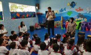 Program Edukasi, Polsek Kalideres Gelar Polisi Sahabat Anak Goes to School