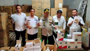 Polisi Berhasil Ungkap Kasus Perdagangan dan Peredaran Masker dan Hand Sanitizer Tanpa Ijin di Kota Batam