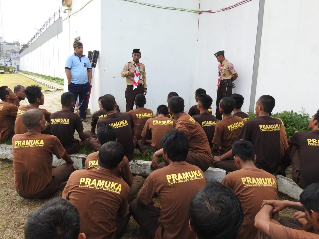 Tingkatkan Pembinaan Kepribadian, Lapas Kelas 1 Tangerang Gelar Latihan  Pramuka Gudep 01-243 - MetroMediaNews.co