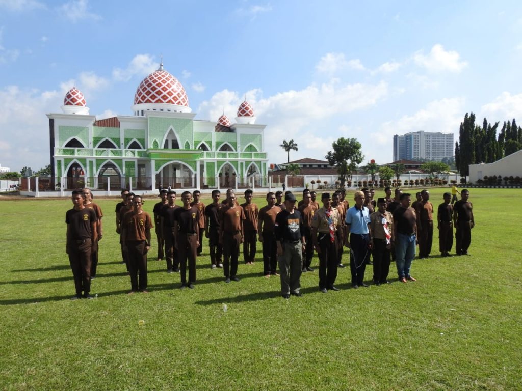 Tingkatkan Pembinaan Kepribadian, Lapas Kelas 1 Tangerang Gelar Latihan Pramuka Gudep 01-243