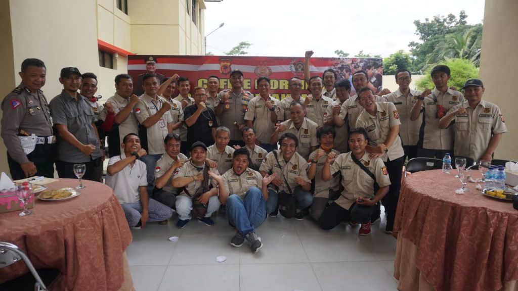 Polres Cianjur Gelar Coffe Morning Bareng Awak Media