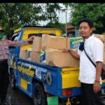 Jamin Keamanan, Polsek Cidaun Kawal Bansos dari Gubernur Jabar IMG-20200507-WA0012.jpg